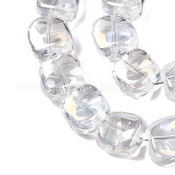 Electroplate Glass Beads Strands&nbsp;EGLA-N012-07A