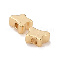 Rack Plating Eco-friendly Brass Beads&nbsp;KK-D075-28G-RS