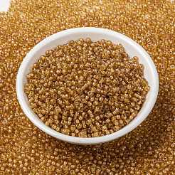 MIYUKIラウンドロカイユビーズ  日本製シードビーズ  （rr3733)  8/0  3mm  穴：1mm  約2111~2277個/50g&nbsp;SEED-X0055-RR3733
