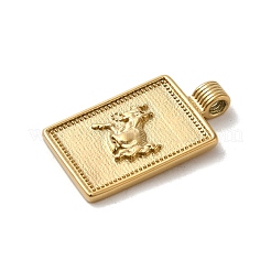 304 Stainless Steel Pendants&nbsp;STAS-L022-306G-02