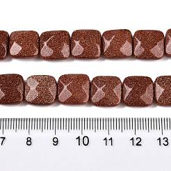 Synthetic Goldstone Beads Strands&nbsp;G-T138-167
