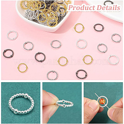 100Pcs 4 Colors Alloy Bead Frame&nbsp;FIND-SC0017-82