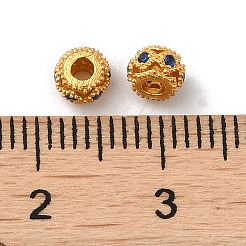 Matte Gold Color 925 Sterling Silver Beads&nbsp;STER-M113-24MG-03
