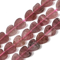 Natural Strawberry Quartz Beads Strands&nbsp;G-M403-A48-03