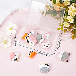 12Pcs 6 Style Food Grade Eco-Friendly Silicone Beads&nbsp;SIL-SC0001-15