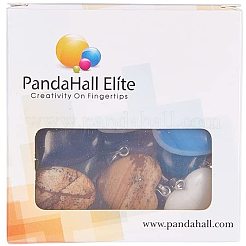 Heart Natural Gemstone Pendant Sets&nbsp;G-PH0026-05
