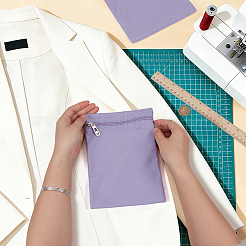 Canvas Cloth Zipper Bags&nbsp;ABAG-WH0077-09A-01