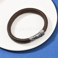 Microfiber Leather Bracelets for Men Women&nbsp;BJEW-H631-03AS-02