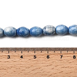 天然＆合成混合宝石ビーズ連売り  オーバル  染めと未染色の混合  10x8mm  穴：0.8~0.9mm  約40個/連  15.75~15.83''（40~40.2センチメートル）&nbsp;G-K362-I-03