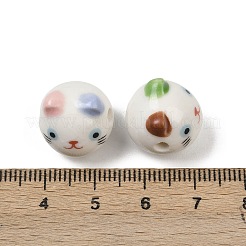 Printed Handmade Porcelain Ceramic Beads&nbsp;PORC-Z003-06