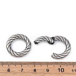 316 Stainless Steel Spring Gate Rings&nbsp;STAS-D303-11P-01
