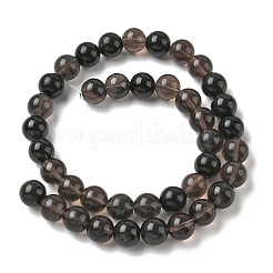 Natural Ice Obsidian Beads Strands&nbsp;G-P590-A03-10mm-02