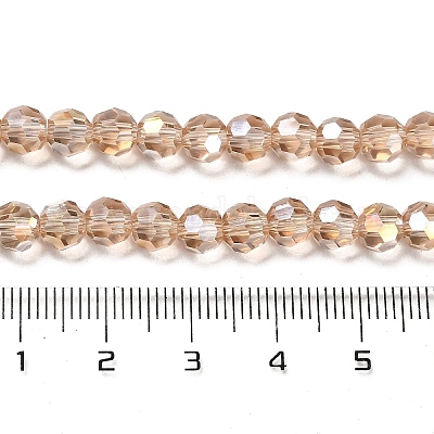 Transparent Glass Beads&nbsp;EGLA-A035-T6mm-B22-1