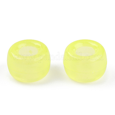 Transparent & Luminous Plastic Beads&nbsp;KY-T025-01-H08-1