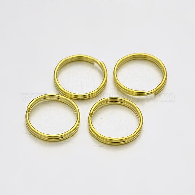 Brass Split Rings&nbsp;KK-E647-09G-9mm-1