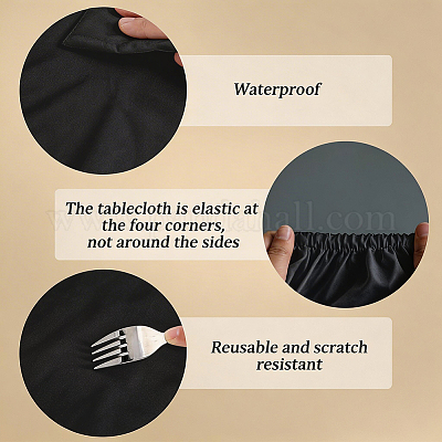 Polyester Tablecloth&nbsp;AJEW-WH20054-374A-1