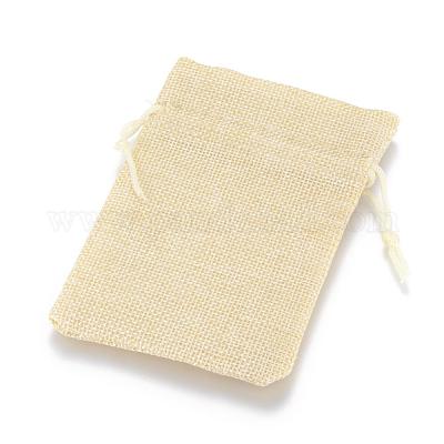 Burlap Packing Pouches Drawstring Bags&nbsp;ABAG-Q050-13x18-13-1