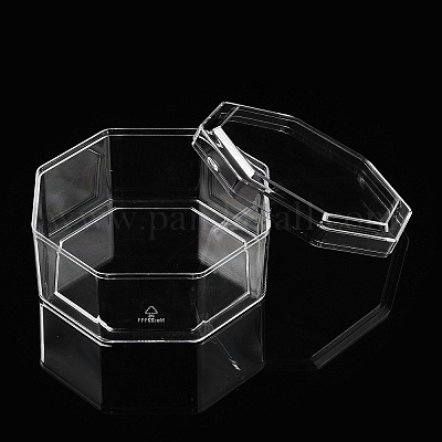 Transparent Plastic Bead Containers&nbsp;CON-N013-04-1