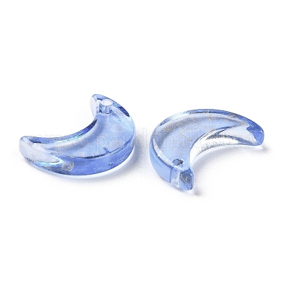 Transparent Baking Paint Glass Beads&nbsp;GLAA-D010-01H-1
