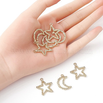 8Pcs 2 Styles Alloy Pendants&nbsp;FIND-YW0003-61-1
