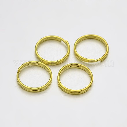 Brass Split Rings&nbsp;KK-E647-09G-9mm-1