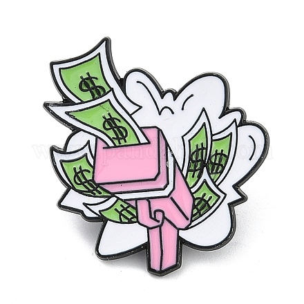 Dollar Enamel Pins JEWB-C039-04EB-1
