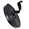 PU Leather Cord, Flat, Black, 12x2.6mm, 3m/roll