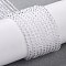 Transparent Glass Beads Strands, Faceted Round, Clear, 2mm, Hole: 0.8mm, about 160~178pcs/strand, 13.58 ~14.17 inch(34.5~36cm)