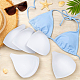 Polyester Bra Pads Inserts&nbsp;DIY-WH0816-072A-02-4