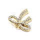 Alloy Rhinestone Pendants&nbsp;FIND-U026-02G-2
