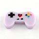樹脂カボション  ゲームコントローラ  プラム  18x28.5~29x5mm&nbsp;CRES-S286-212-1