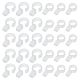 60Pcs 2 Styles Plastic Hooks&nbsp;FIND-HS0002-21-1