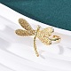 Brass Cuff Rings for Women&nbsp;RJEW-U047-36G-3