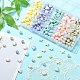 325Pcs Spray Painted Acrylic Beads&nbsp;MACR-YW0002-55-5