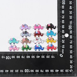 70Pcs 14 Styles Zinc Alloy Connector Charms&nbsp;ENAM-CJ0004-21
