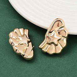 Brass Stud Earrings&nbsp;EJEW-H168-08G