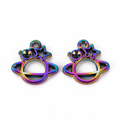Alloy Pendant Rhinestone Settings&nbsp;PALLOY-S180-087-NR