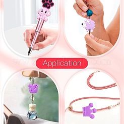 12Pcs 12 Styles Silicone Beads&nbsp;SIL-FS0001-42