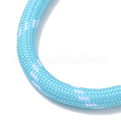 Ployester Core-Wrapped Round Cord Necklace Making&nbsp;KK-CBACFA2-03P-21