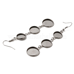Non-Tarnish 304 Stainless Steel Earring Hooks&nbsp;STAS-L311-01P
