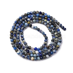 Natural Lapis Lazuli Beads Strands&nbsp;G-RM2025-A04-2mm