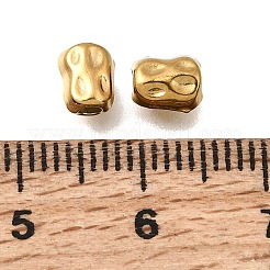 Hammered Textured 304 Stainless Steel Spacer Beads&nbsp;LS-STAS-L315-073A-G06