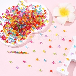 1000Pcs Transparent Acrylic Beads&nbsp;TACR-YW0003-44