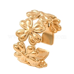 304 Stainless Steel Cuff Open Rings for Women&nbsp;SA-CBA6EDB-05G