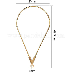 Brass Pendants&nbsp;KK-BC0003-72G