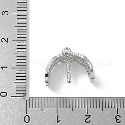 Rack Plating Brass Pendant Bails&nbsp;KK-G515-26P