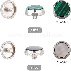 2 Set 2 Color ABS Trumpet Snap Clasps&nbsp;FIND-FH0003-17