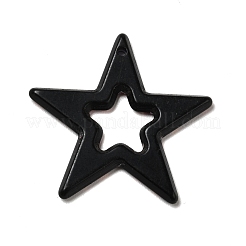 アクリルパーツ  diyのイヤリングパーツ  スター  濃い緑  27x28x2mm  穴：1.4mm&nbsp;SACR-G016-01C