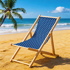 1Pc Anchor Pattern Chair Polycotton Cloth&nbsp;AJEW-GF0015-38F