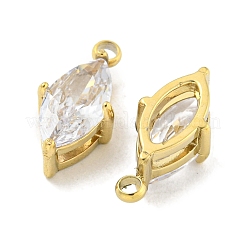 PVD Vacuum Plating 304 Stainless Steel Cubic Zirconia Pendants&nbsp;STAS-L278-006G-01